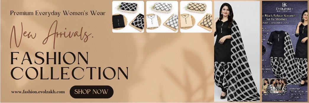Evolzakh Women's Wear Banner Image